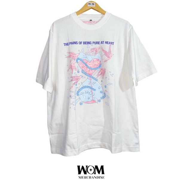 Kaos Band The Pains Of Being Pure At Heart / Kaos TPOBPAH - Bird & Heart White (Limited Edition)