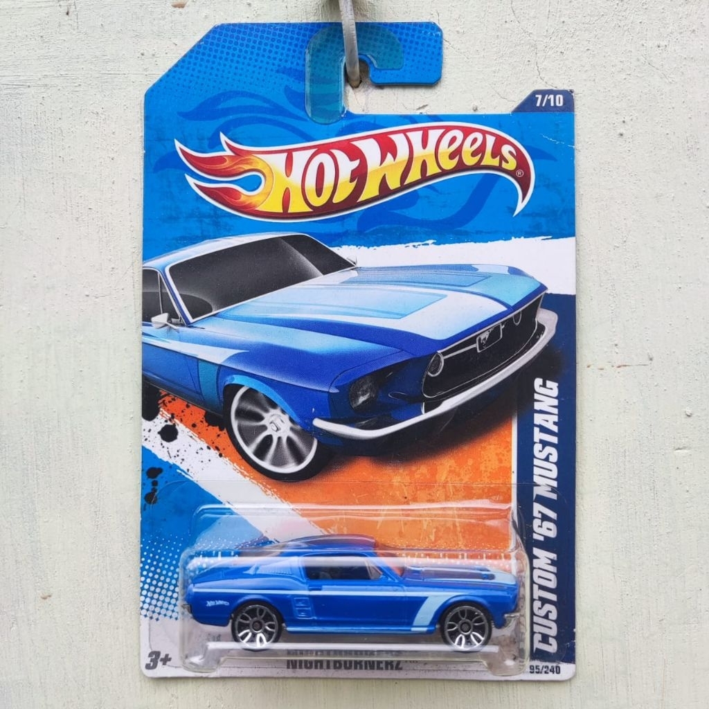 Hot Wheels Custom 67 Mustang (1968 Retooled)