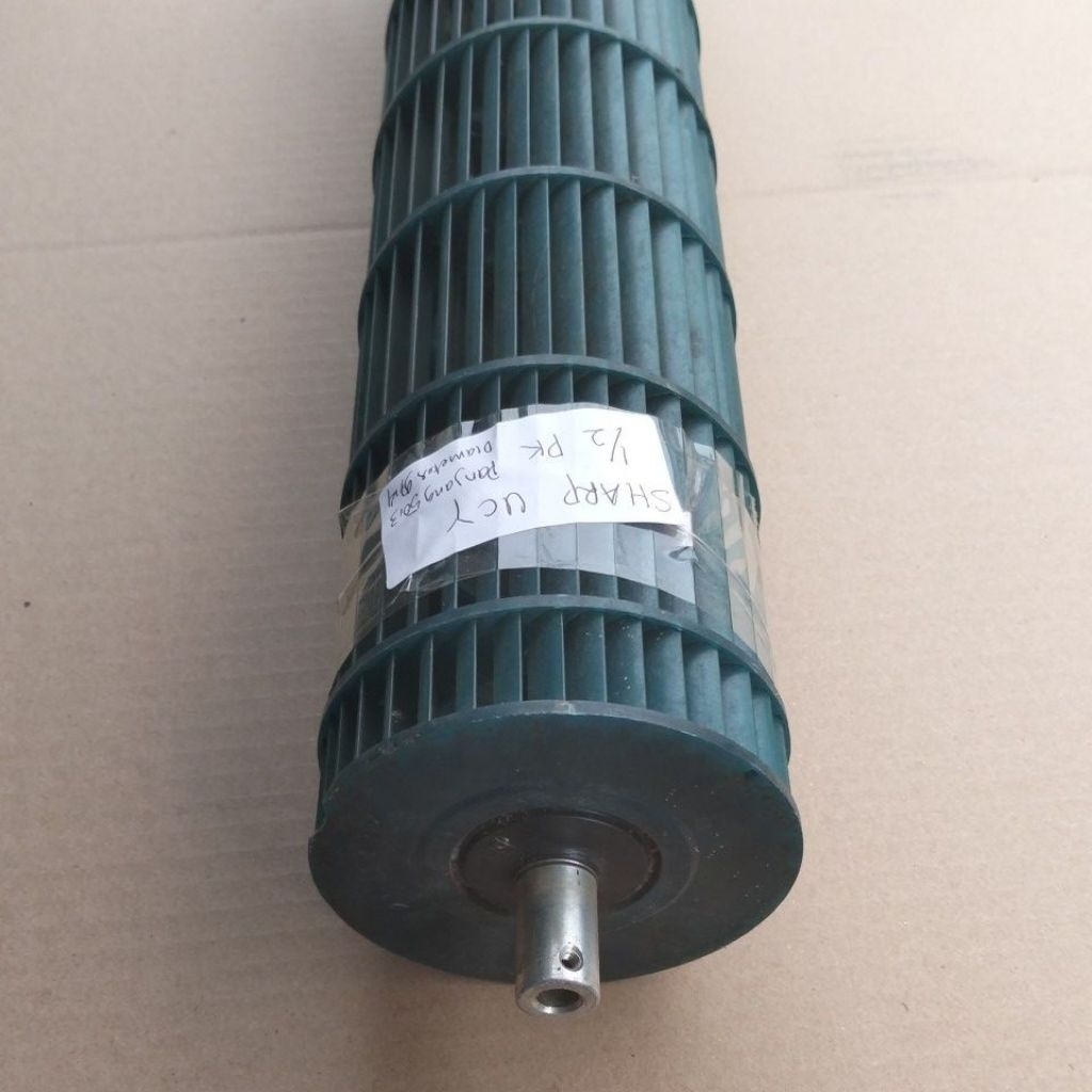 blower fan indor AC Sharp 05UCY panjang 50,3 cm diameter 97,4 cm