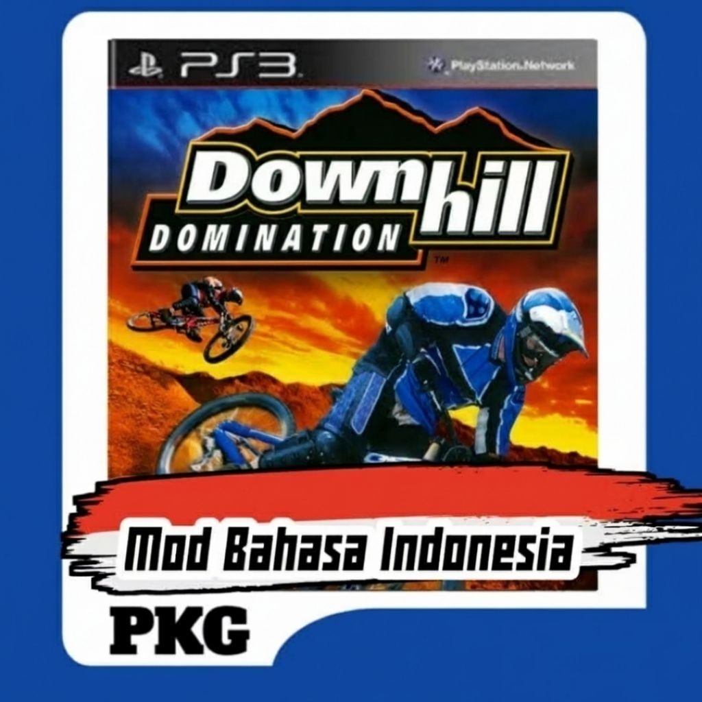 VIA G.DRIVE | DOWNHILL DOMINATION PS3 MOD INDONESIA | VIA LINGK DOWNLOAD