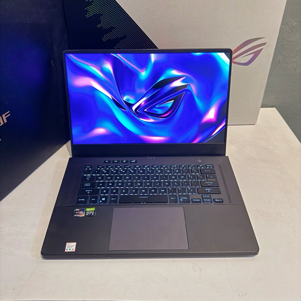 Laptop Gaming ROG GA503QM Ryzen 9 5900HS RTX 3060 16GB/1TB Fullset