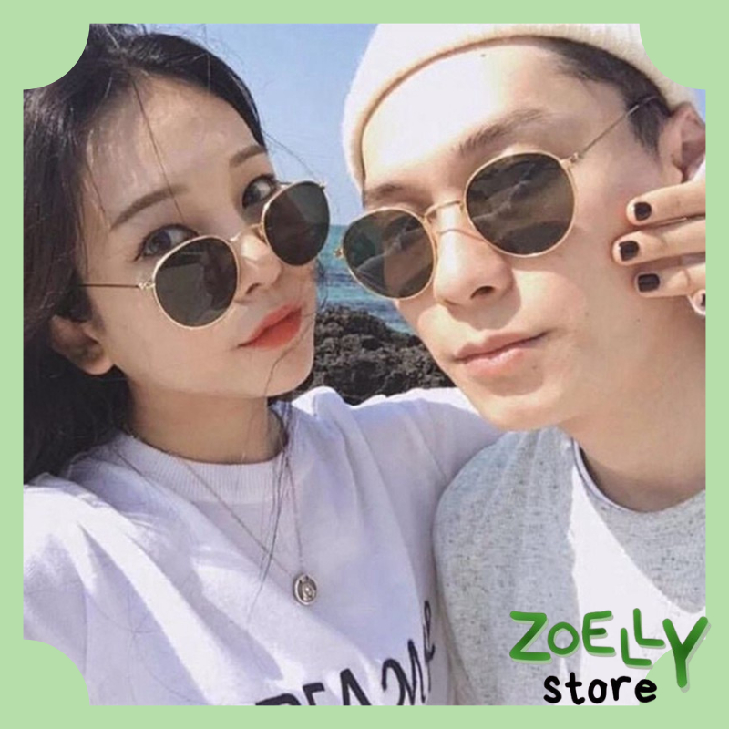 Zoelly K708 Kacamata Pantai Wanita Kacamata Hitam Pria Sunglasses Fashion Unisex