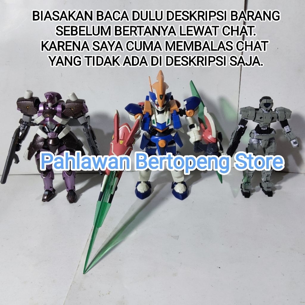 Set HG Amida Hyakuren + LBX Sigma Orbis + 30MM Alto [Bandai] - ( TAG : Danball Senki W Wars Gundam S