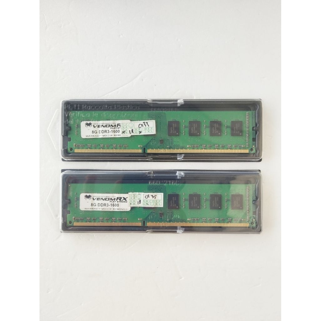 RAM VenomRx 8GB DDR3 1600Mhz PC12800