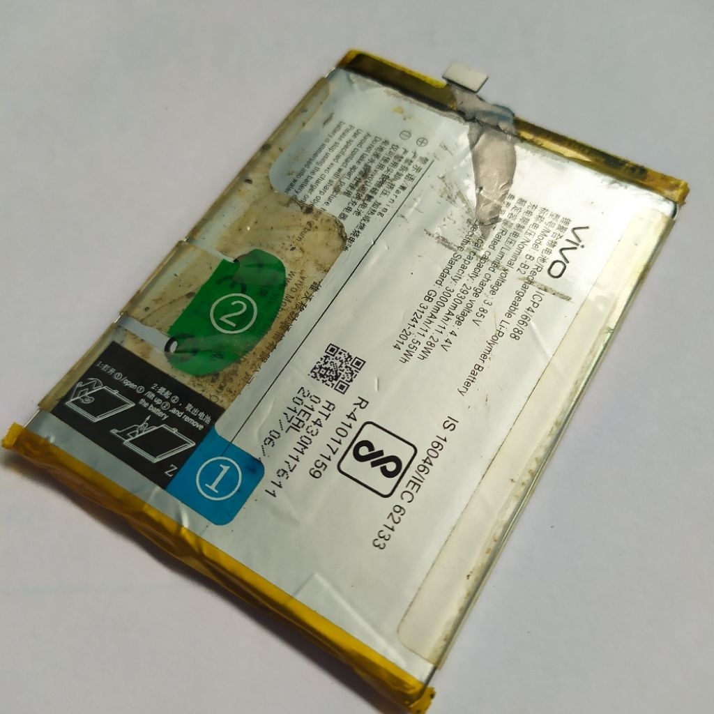 Baterai vivo v5 / v5s copotan original