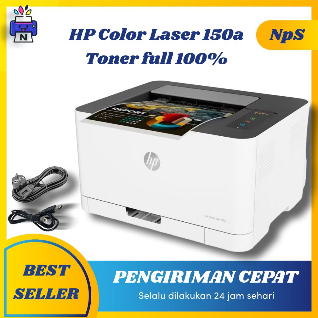 HP Color Laser 150a printer laser warna
