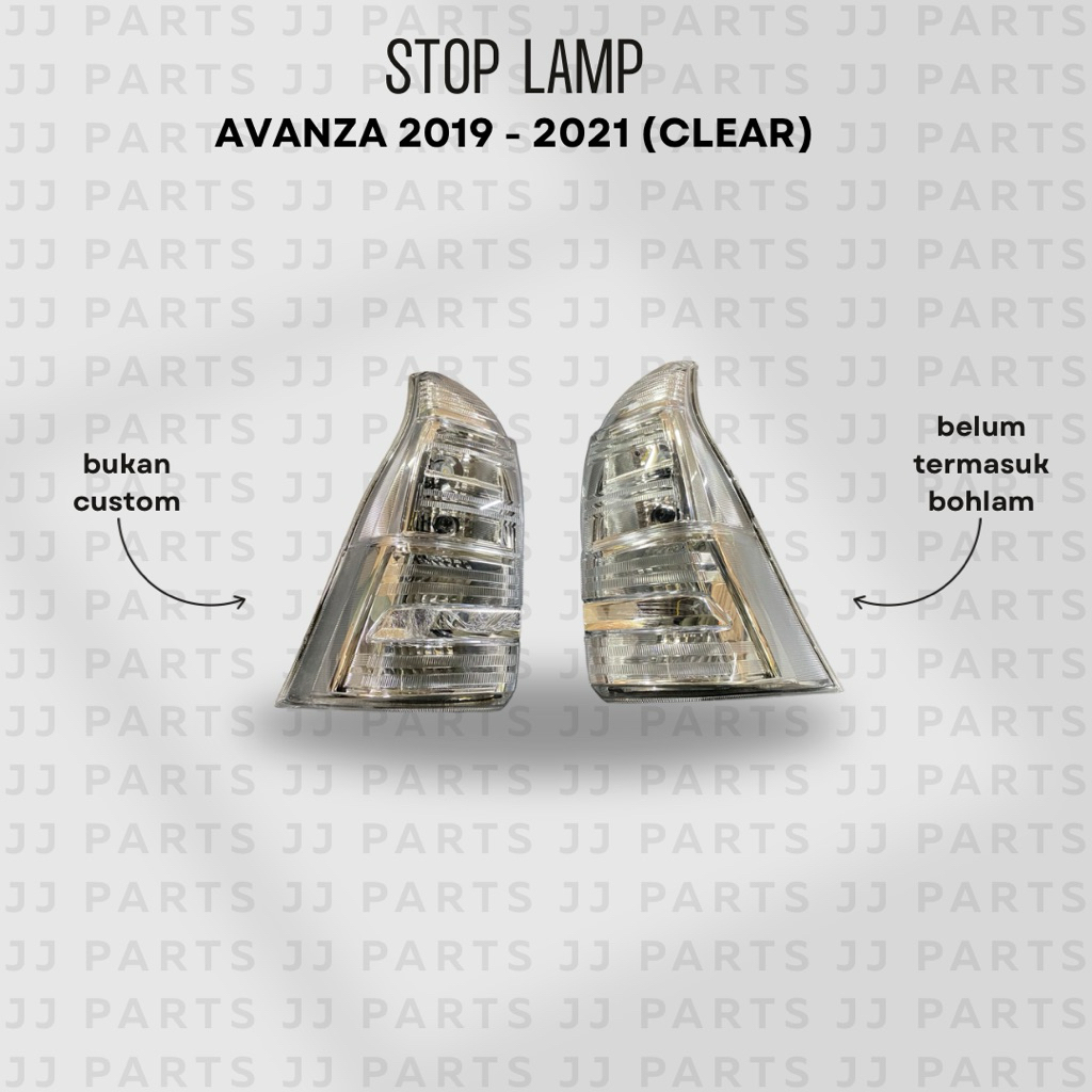 Stop Lamp All New Avanza / Xenia  Albino (clear) 2019 - 2021