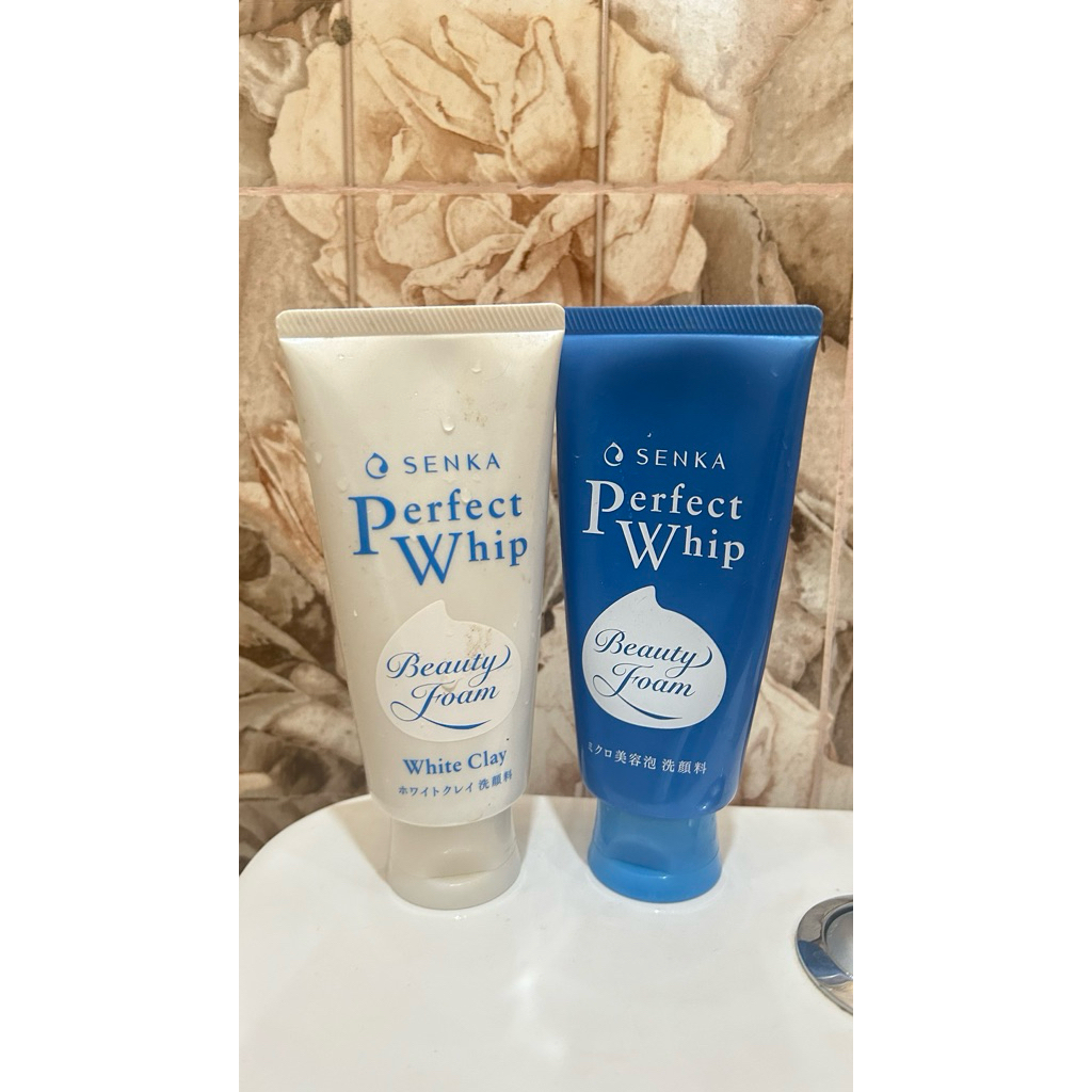 preloved face wash senka