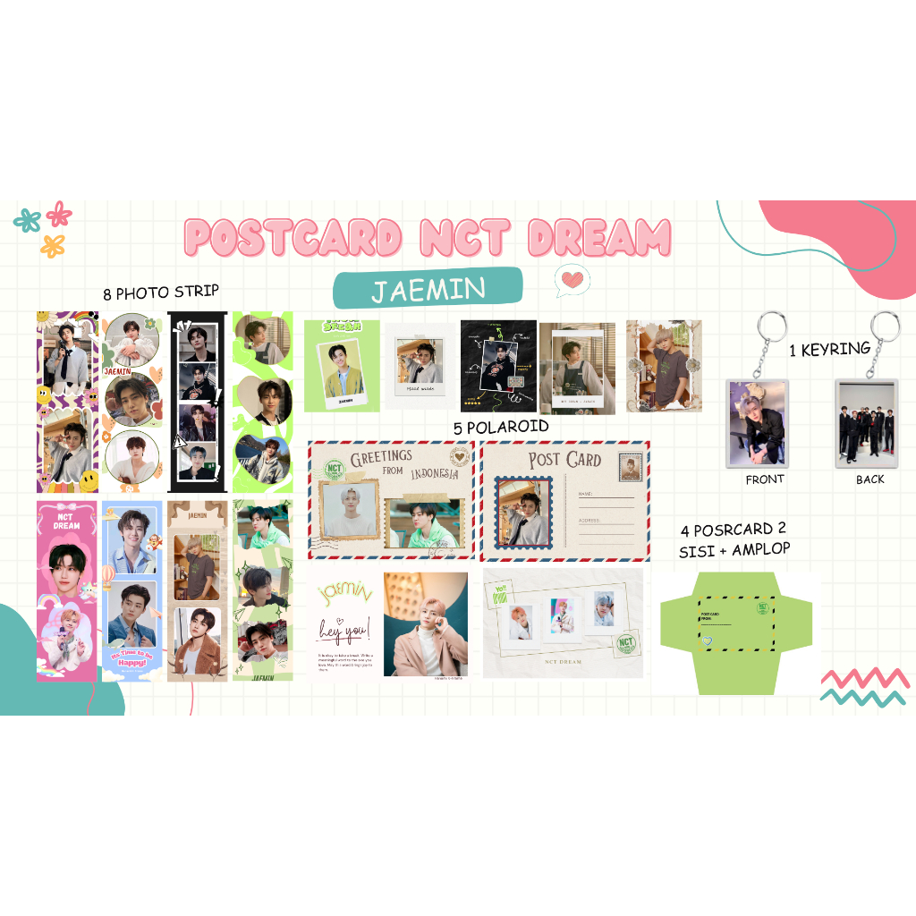 Mini Fankit JAEMIN NCT Dream Unofficial/Fanmade GIFT BOX KPOP / HAMPERS KPOP / FANKIT BOX NCTZEN
