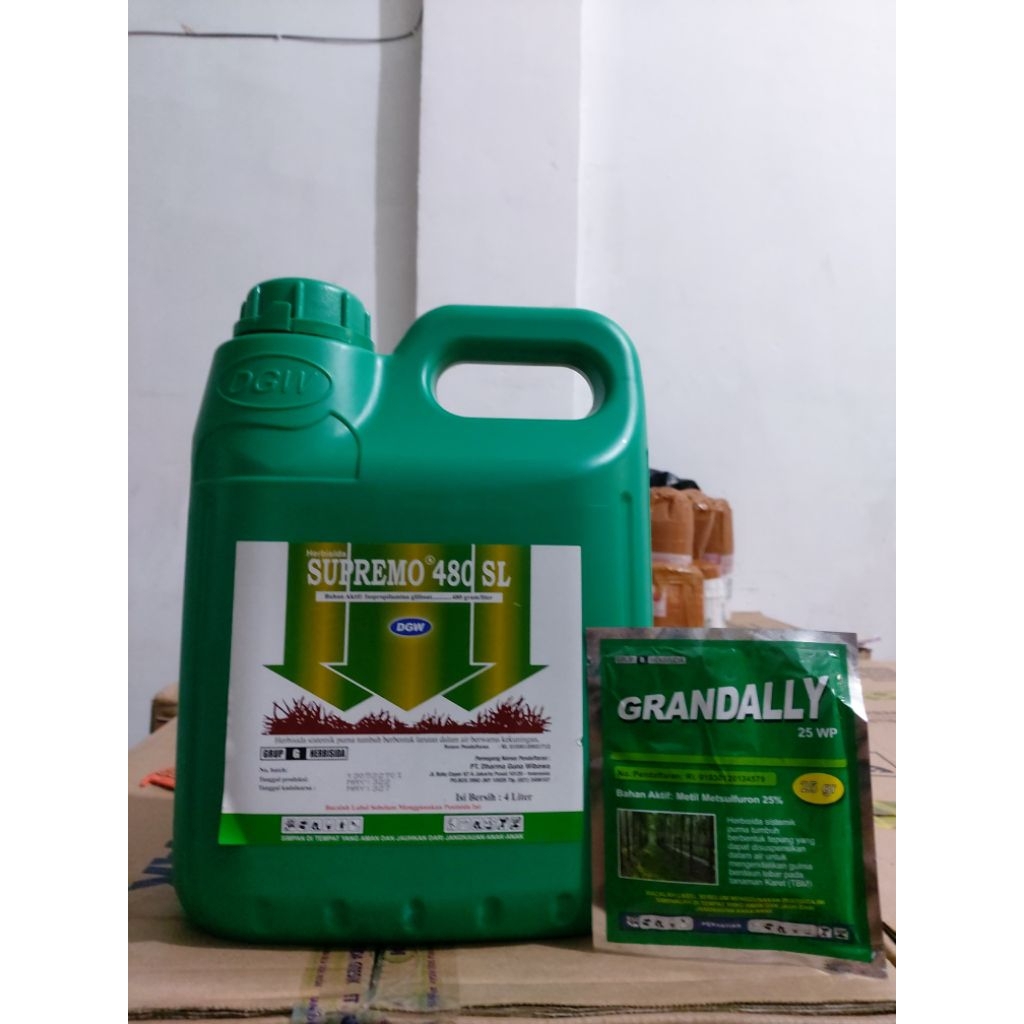 HERBISIDA SUPREMO 480 SL 4 LITER