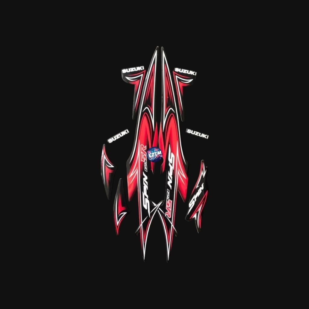 Striping Sticker Suzuki Spin SR 125 2007