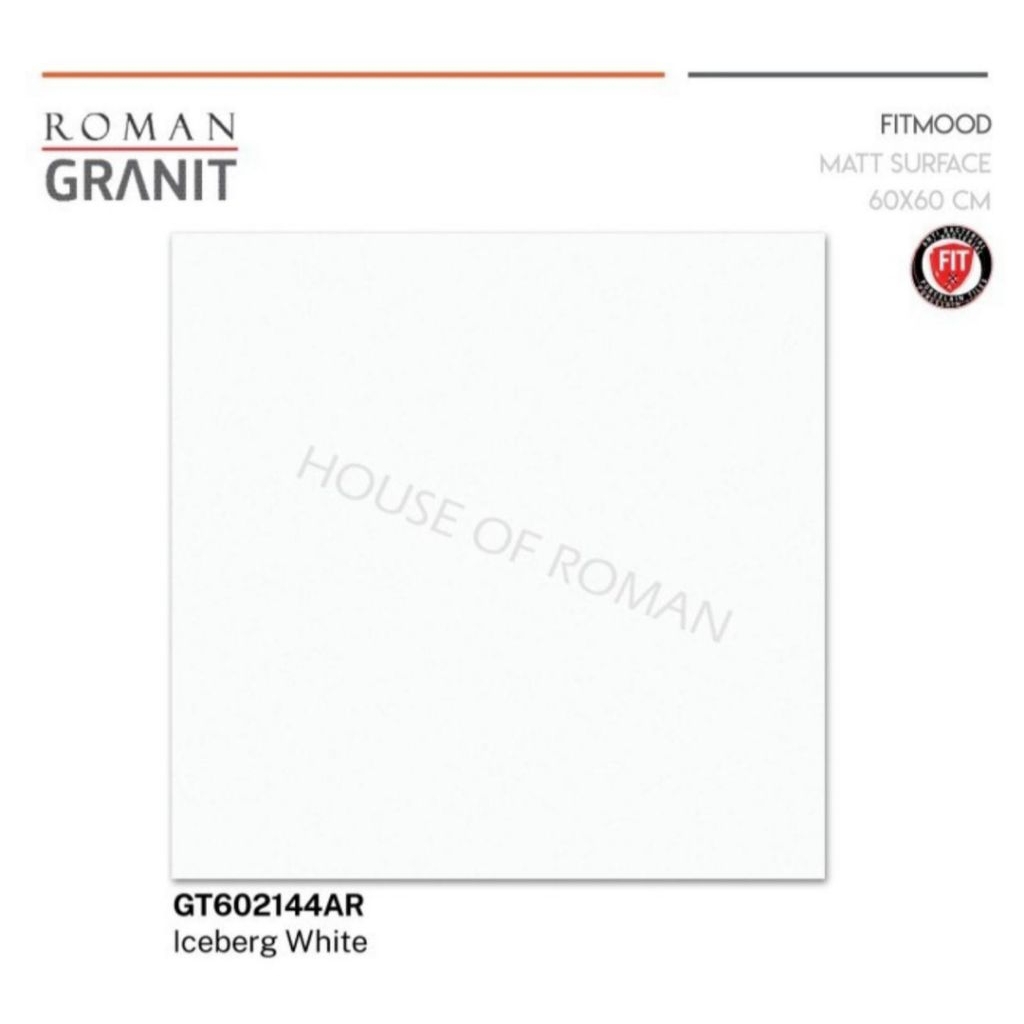 Roman Granit GT602144AR Iceberg White 60x60 Kw1