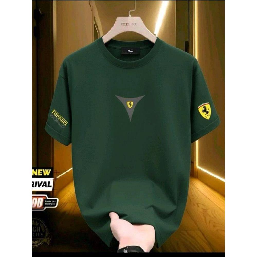 Kaos Distro Jumbo Simpel Ferari Pria Wanita Jumbo S-6XL Big Size S M L XL 2XL 3XL 4XL 5XL 6XL XXL XX