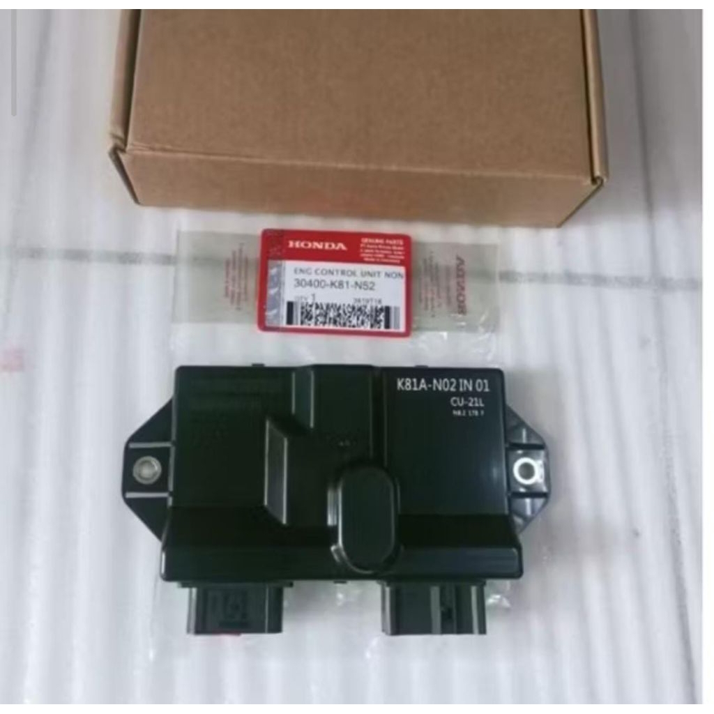 ECU ECCU ECM CDI MOTOR BEAT ESP, BEAT STREET, BEAT POP, BEAT ECO TAHUN 2016-2020 NON ISS KODE K81 OR