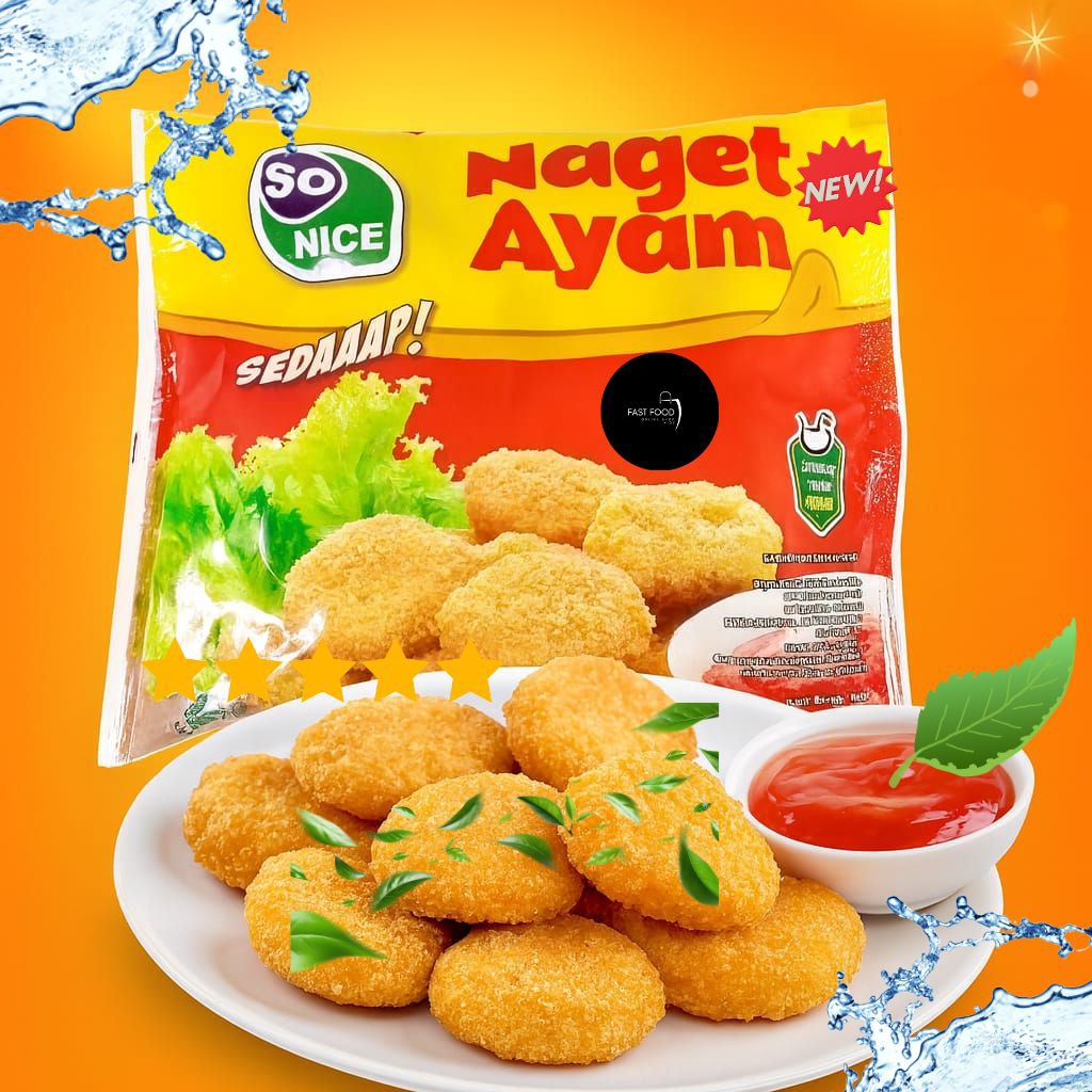 SO NICE NUGGET AYAM 250g / NUGGET CHICKEN SO NICE