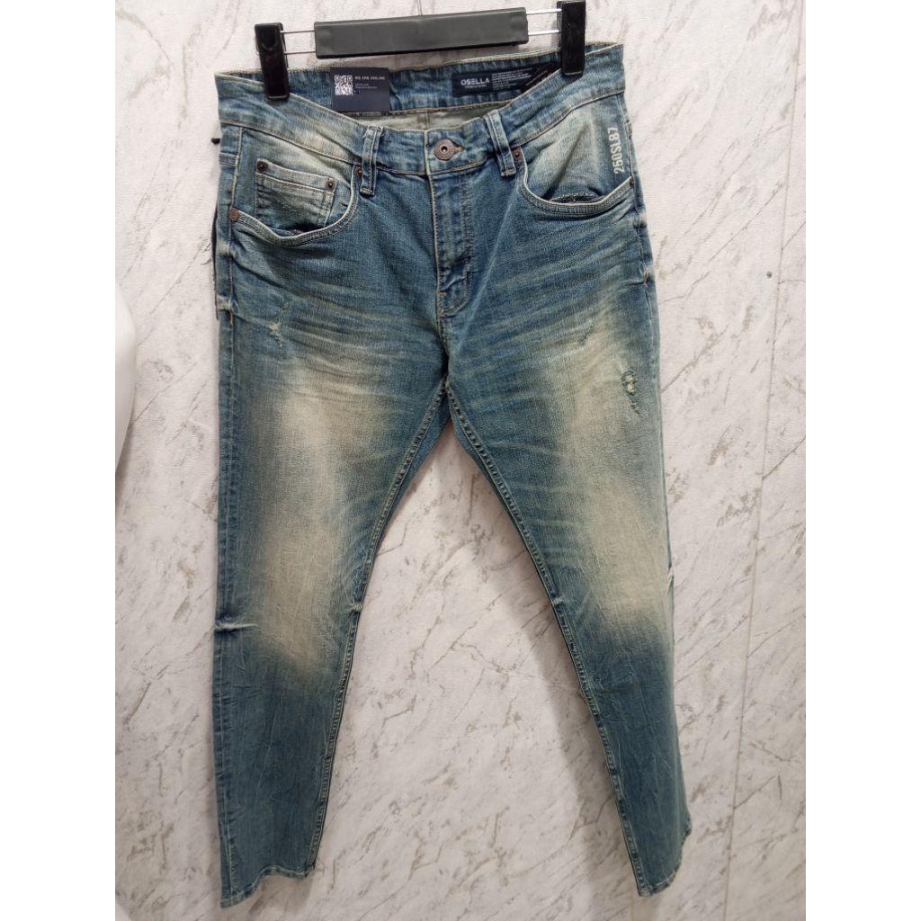 celana jeans slim fit osella jeans original