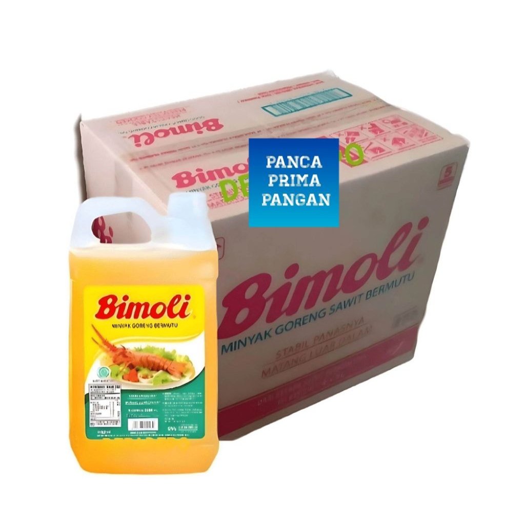 Minyak Goreng Bimoli 5 Liter - 1 Dus Isi 4 pcs