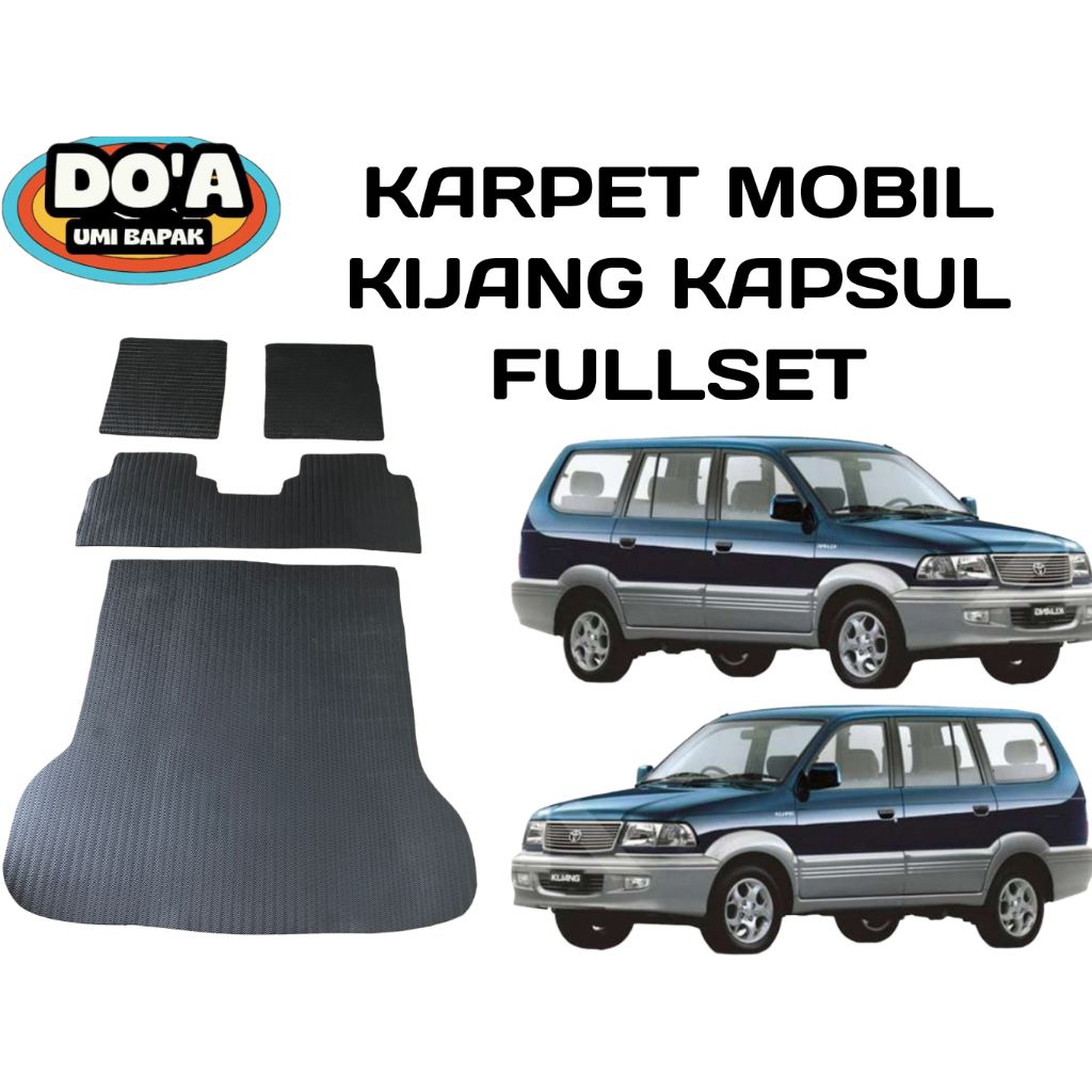 karpet mobil kijang kapsul fullset