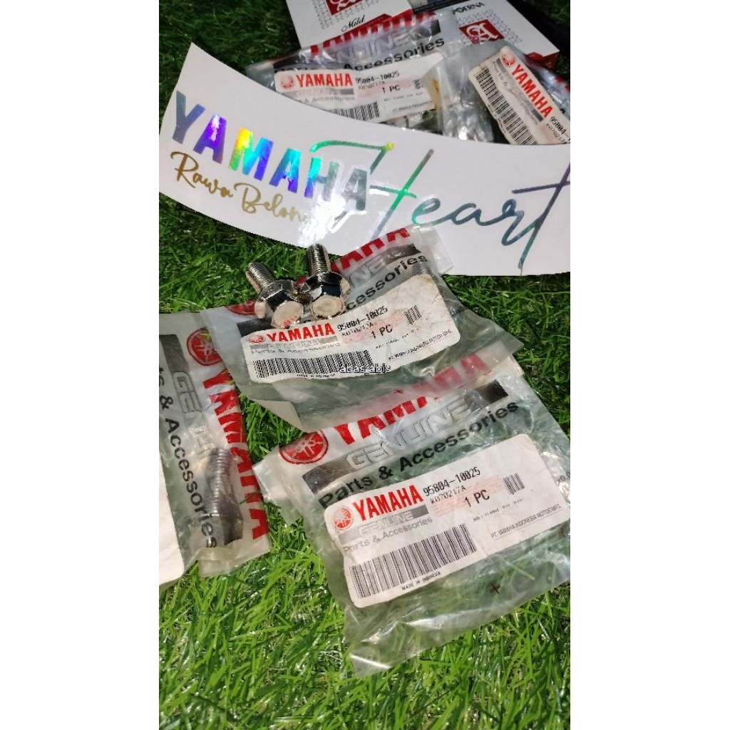 baut knalpot rx king new original nos