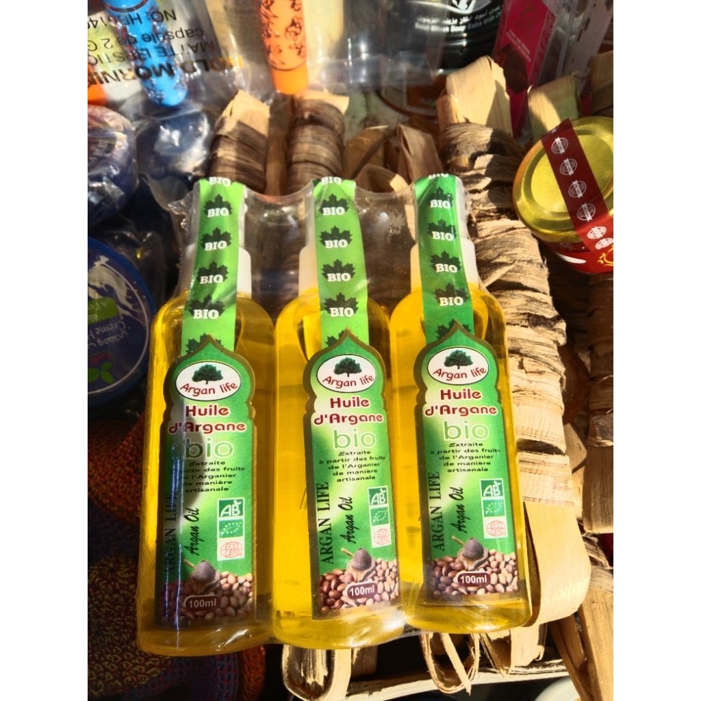 Argan Oil / Minyak Argan asli 100% by Bio Argan 100 - 250 Ml ( Original From Morocco, Made In Morocc