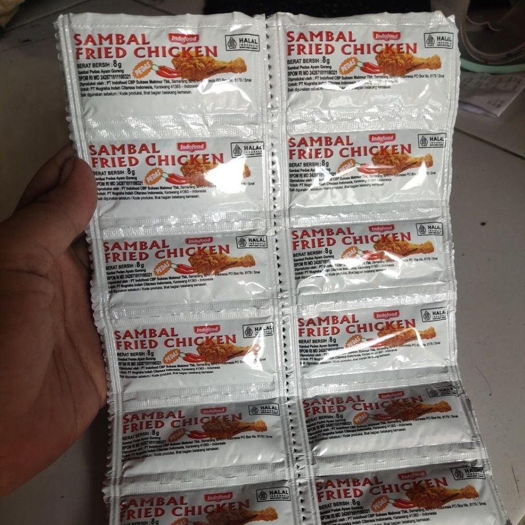 Indofood sambal Fried Chicken