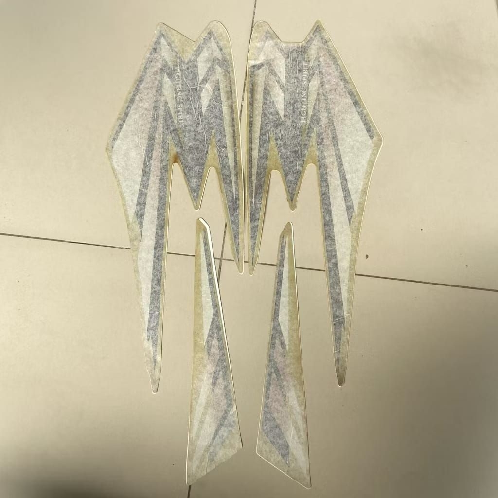 STRIPING RX KING 2004 WARNA COKLAT BIRU TUA ORI