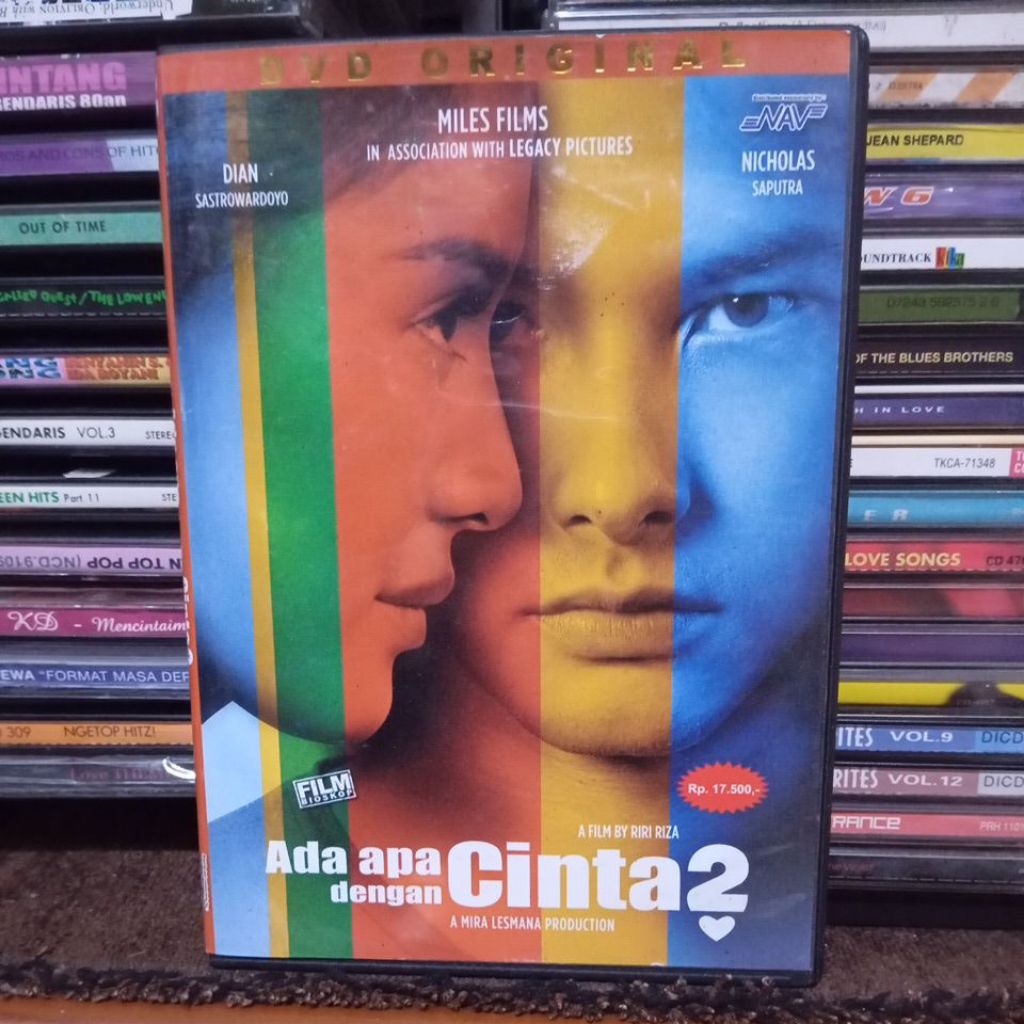 dvd original aadc2 ada apa dengan cinta