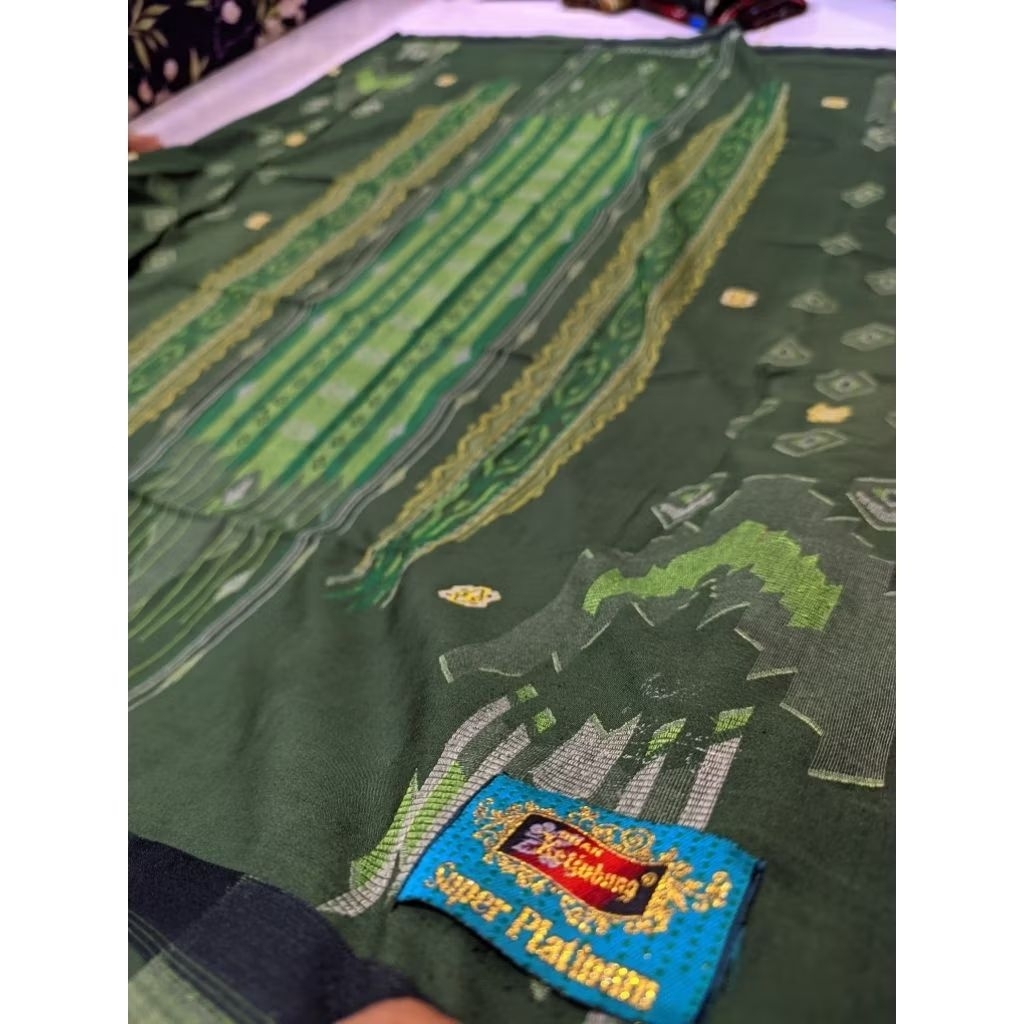 Sarung Ketjubung Super Platinum SECOND BAGUS