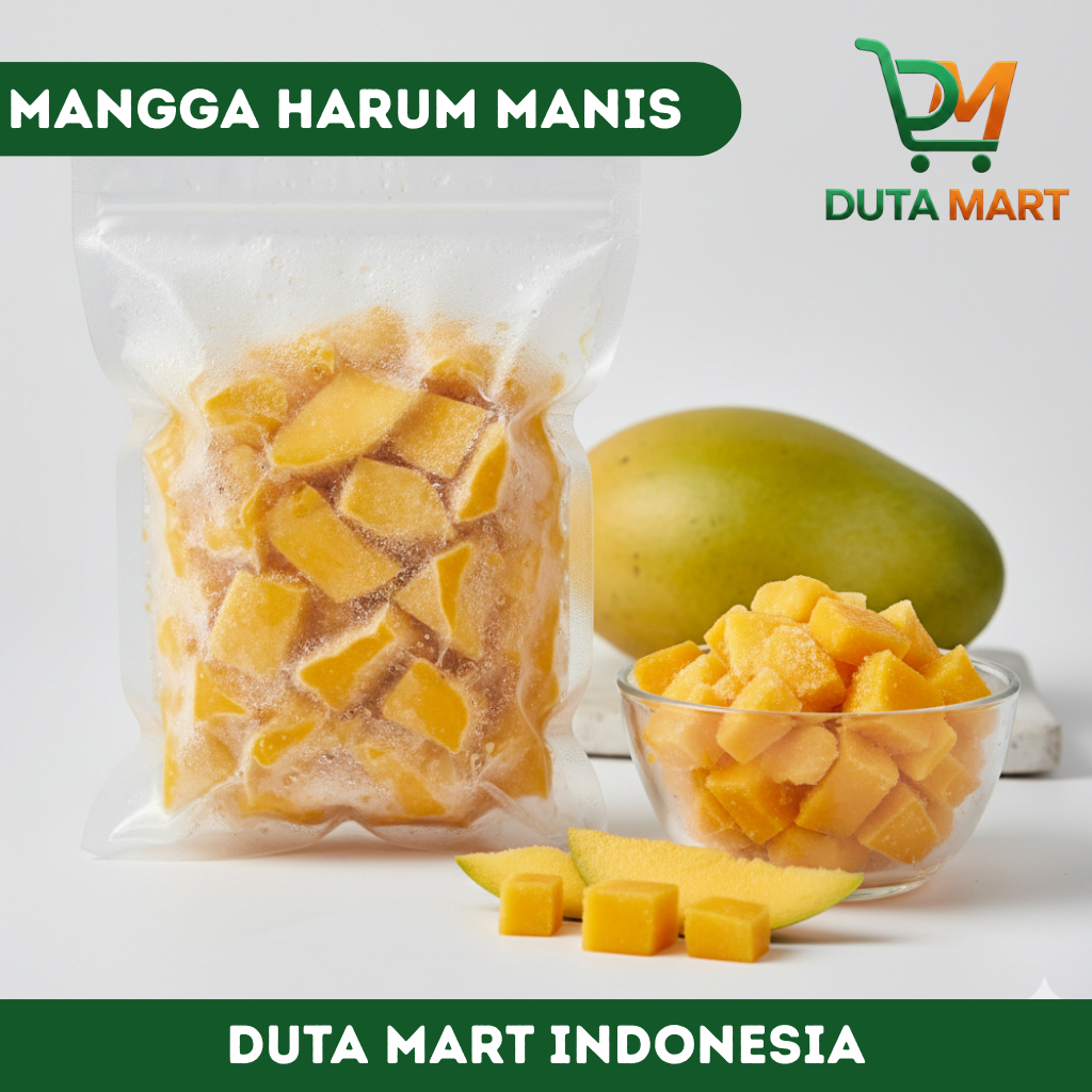 Mangga Harum Manis Frozen Fruit – Buah Beku Segar Siap Konsumsi  | Duta Mart Bandung