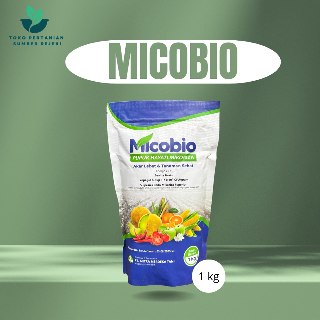 MIKORIZA MICOBIO PUPUK HAYATI 1 KG
