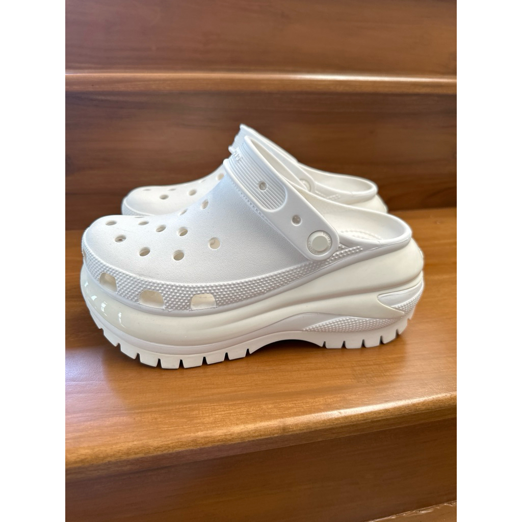 CROCS CLASSIC MEGA CRUSH PUTIH ORIGINAL