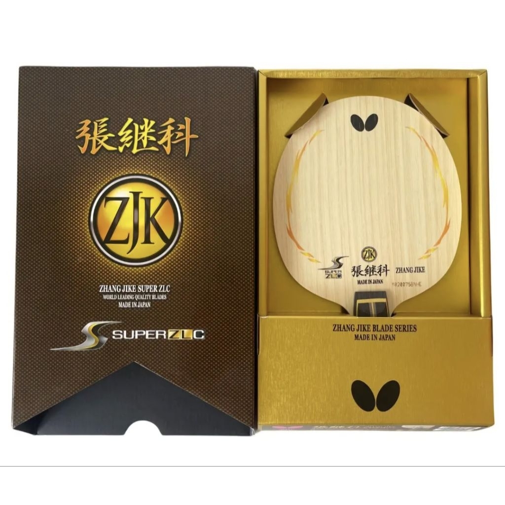 Terbaru Blade pingpong Kayu SUPER ZLC Zhang Jike Butterfly