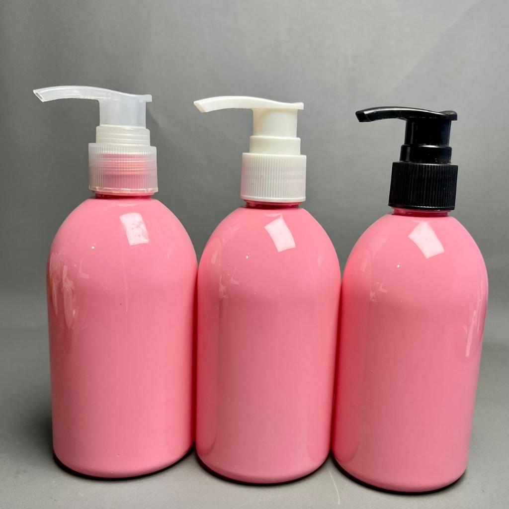 Botol Pump 250 ML OVAL PET / Botol Lotion Pump 250 ML / Botol Sabun 250 ML