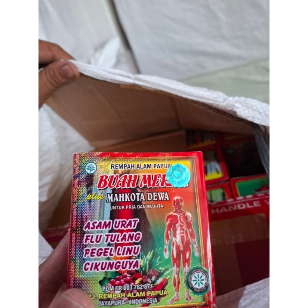 Buah Merah Mahkota Dewa