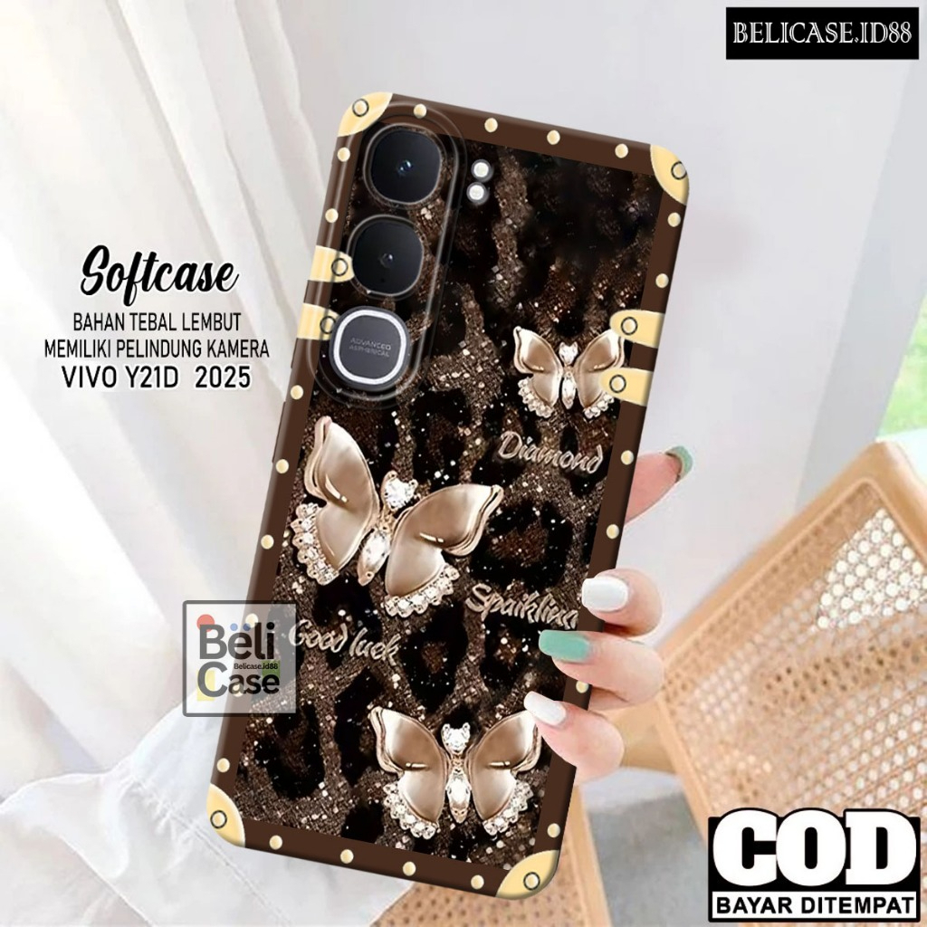Case VIVO Y21D Terbaru 2025 Casing VIVO Y21D 2025 Silikon Pro Camera Softcase VIVO Y21D 2025 Cover P