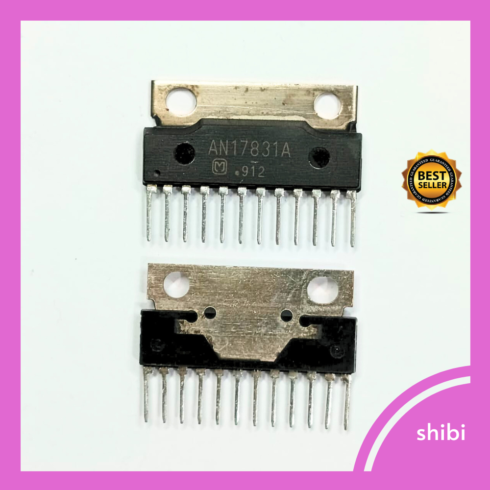 IC AN17831A AN 17831A Panasonic IC AMP CLASS AB STEREO 44W 12SIL