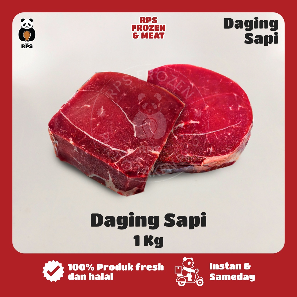 Daging Sapi Import 1 Kilogram, Daging Sapi 1 Kg, daging sapi fresh, daging rendang, daging semur
