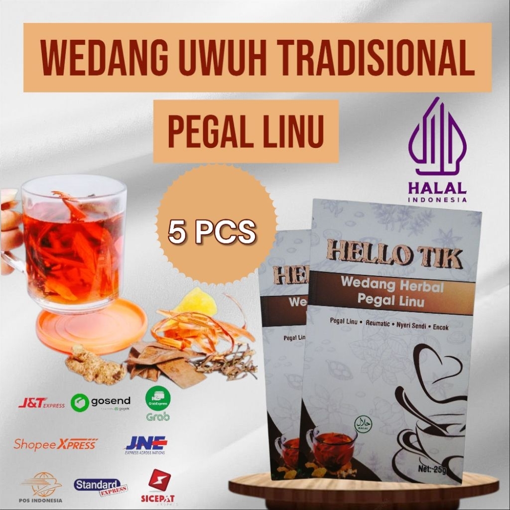 Wedang uwuh komplit isi 5 bungkus