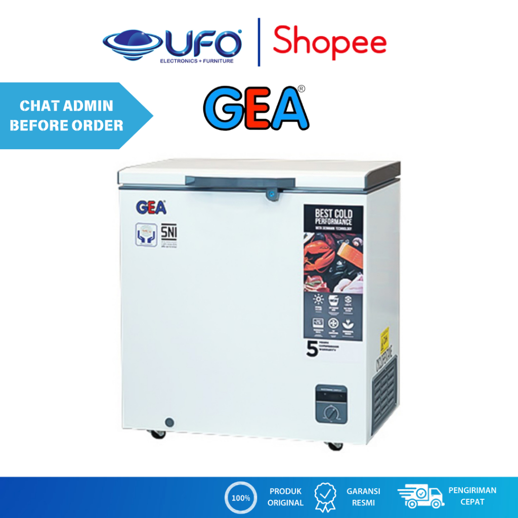 FREEZER BOX GEA 210 LITER AB208R