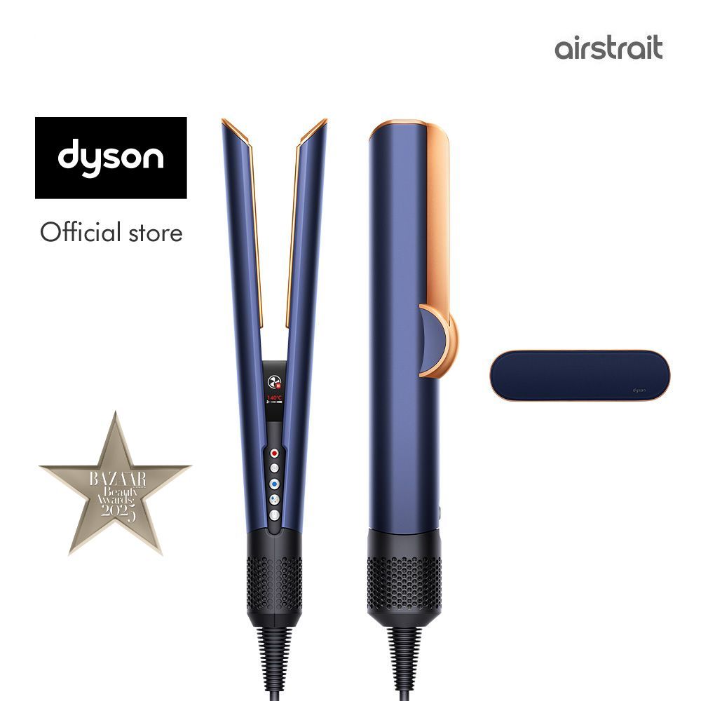 Dyson Airstrait ™ straightener HT01 (Prussian Blue/Rich Copper) - Meluruskan rambut dari basah ke ke