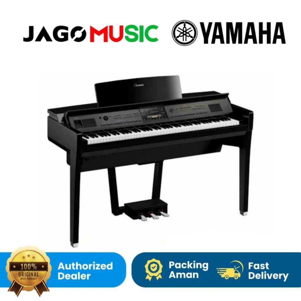 Piano Yamaha Clavinova CVP909B CVP 909 Black Original