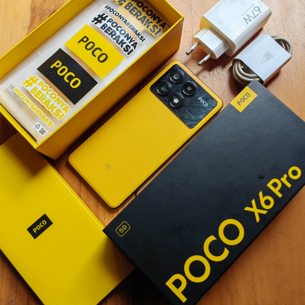POCO X6 PRO SECOND 12/512GB HANDPHONE SECOND HP SEKEN HP BEKAS HP MURAH