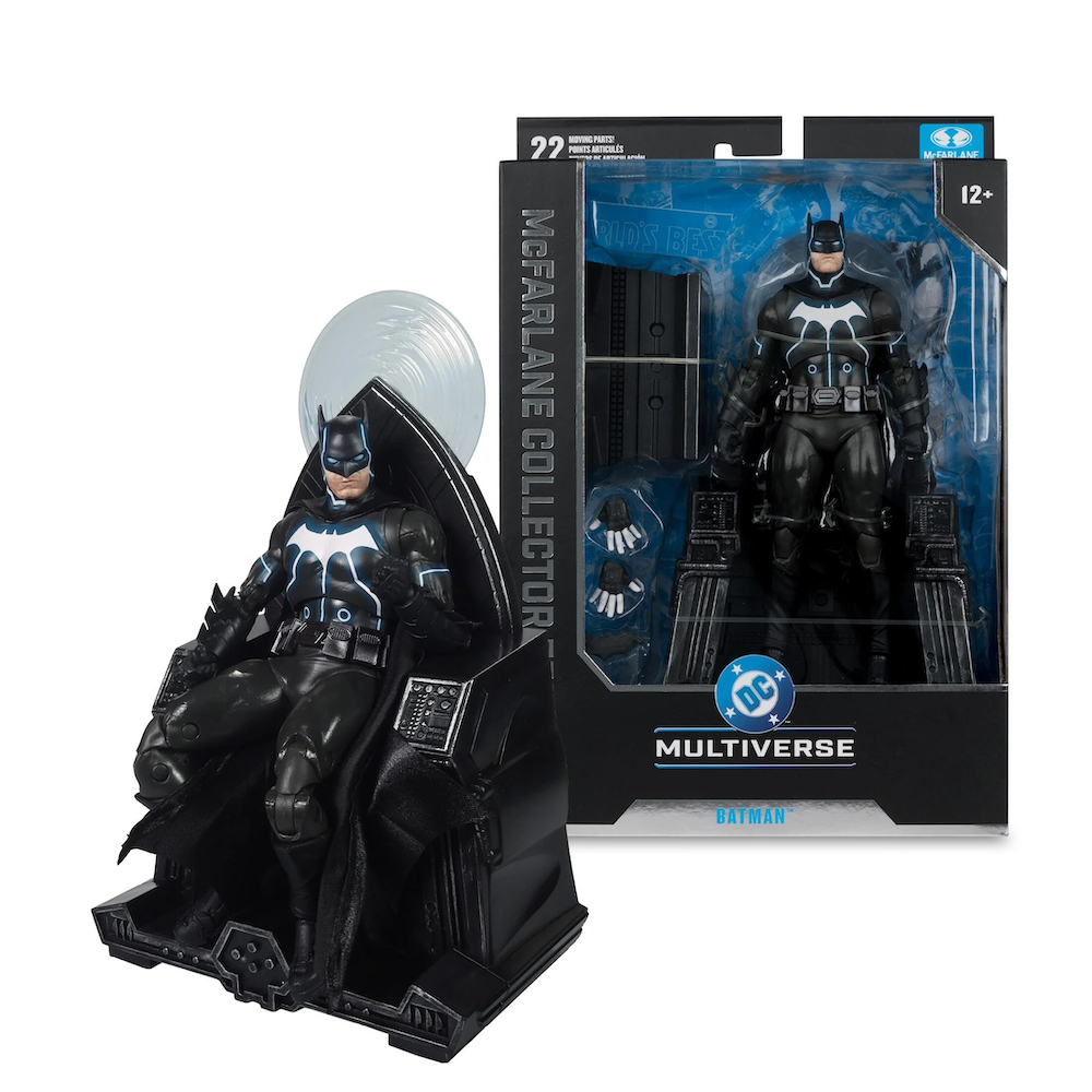 McFarlane Toys Batman with Mobius Chair (Darkseid War) McFarlane Collector Edition #47 Toy And Hobby