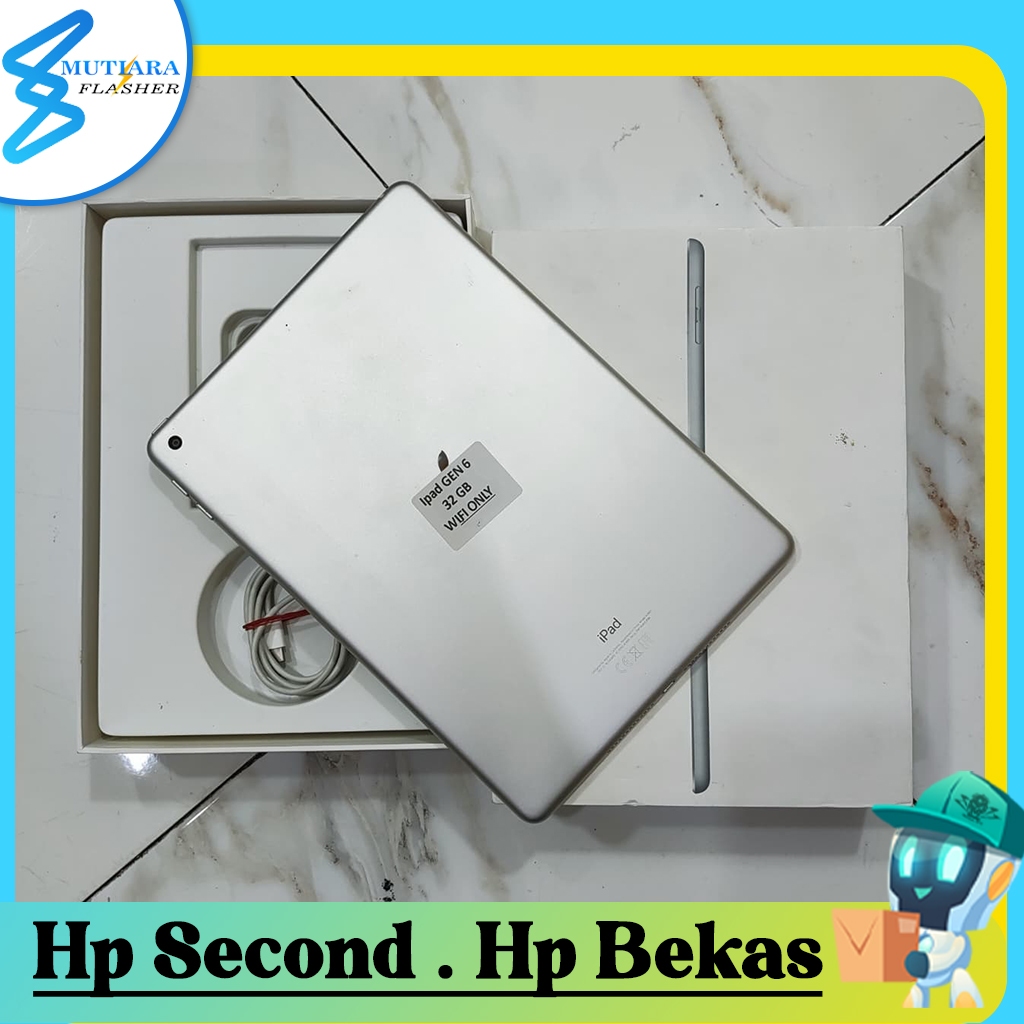 Apple iPad Gen 6 9.7" 32GB Second Original