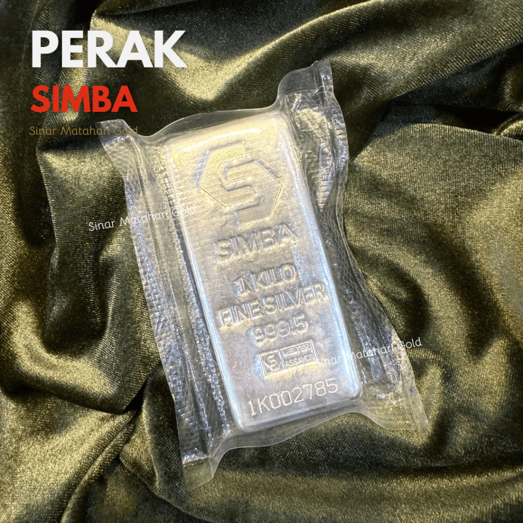 Perak Simba Silver Bar 1000 Gr