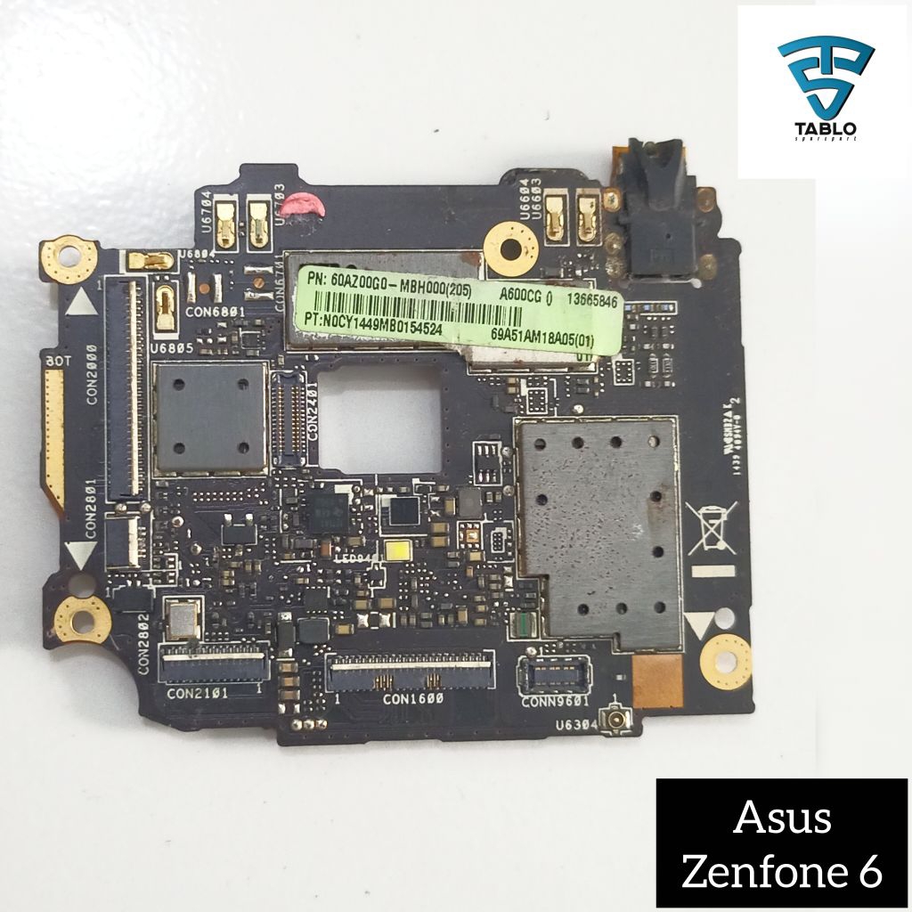 mesin Asus Zenfone 6 T00G hidup garansi normal