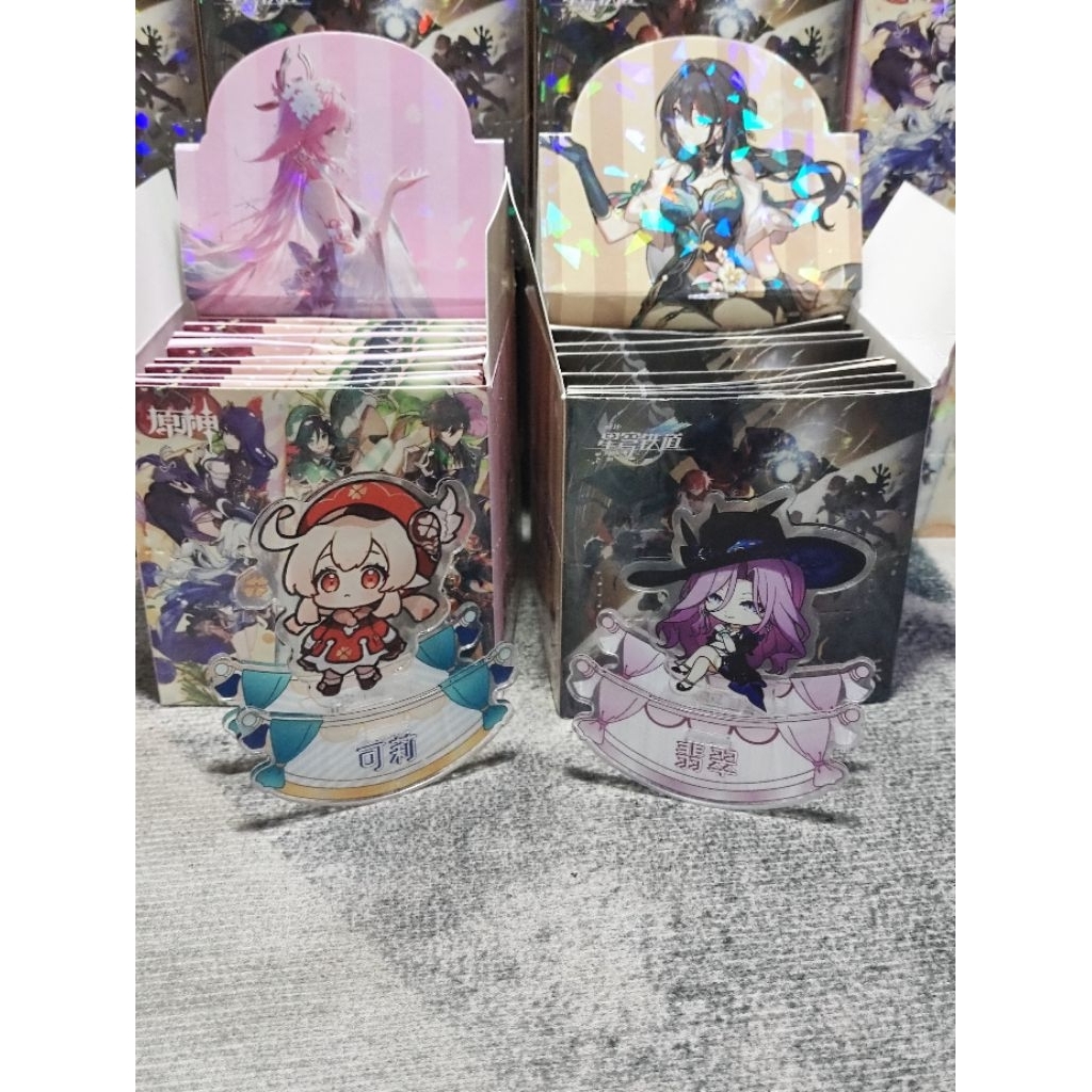 Honkai Star Rail Genshin Impact Seesaw Standee Acrylic Blind Pack Desk Decorative Acrylic Hoyoverse 