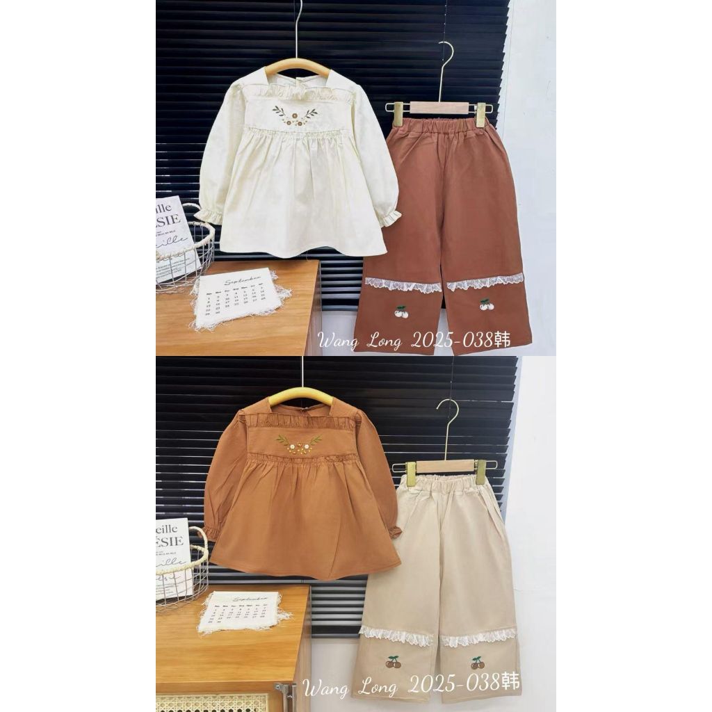 Setelan Anak Perempuan (Seri 4)/Grosir Baju Anak Import