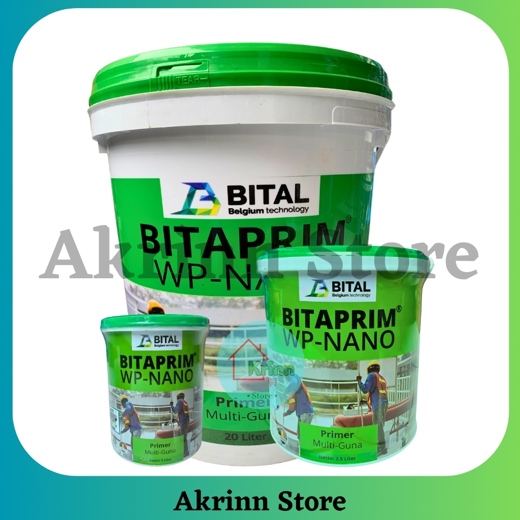 Bitaprim Wp Nano 1L - Cat Primer Serbaguna Teknologi Nano - Cat Primer Waterproofing, Cat Dinding Co