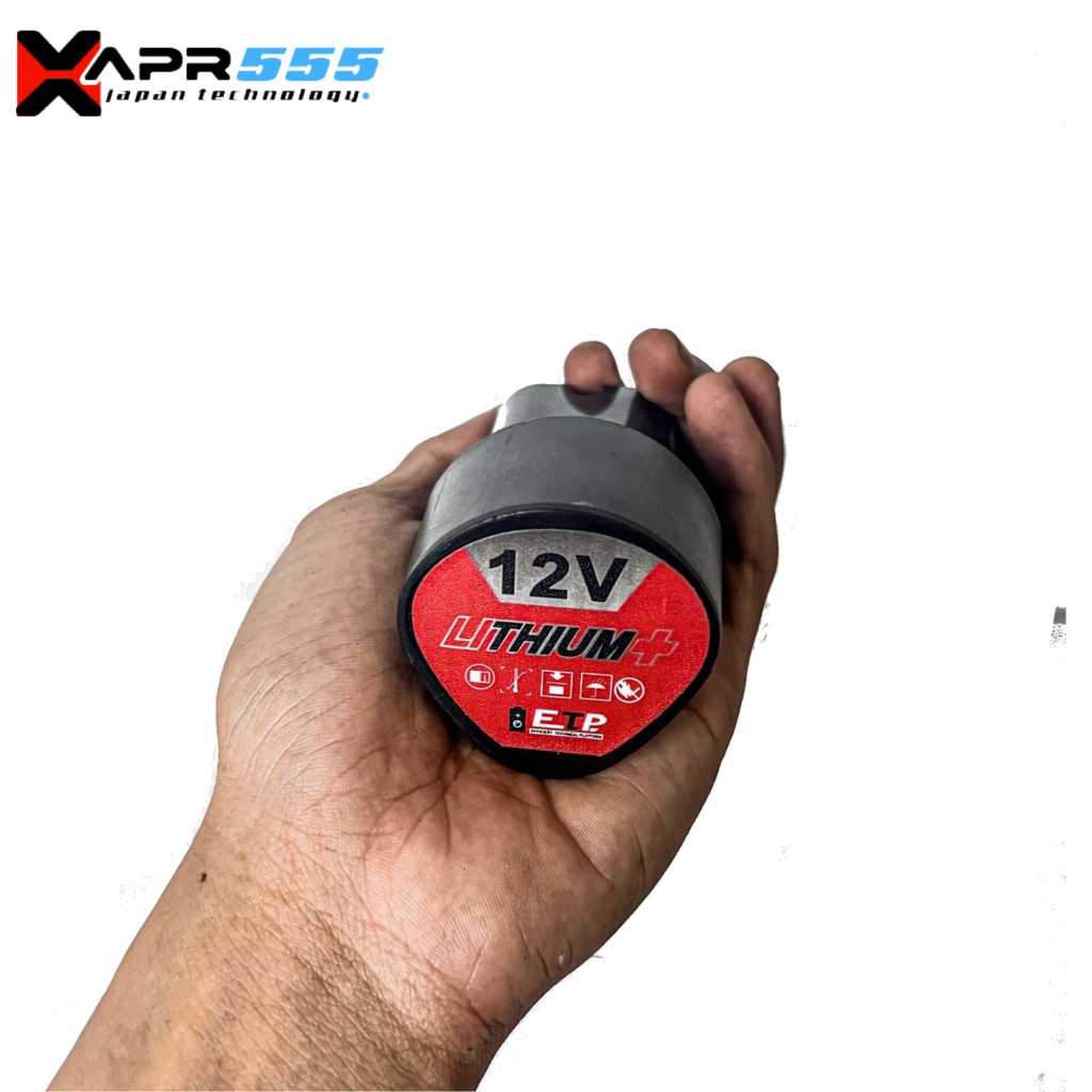 NEW Baterai Bor Cordless 12volt Baterai bor 12v Jld Apr Gtools Hujia GARANSI RESMI